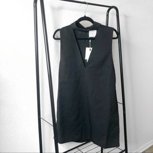 C/meo Collective Say It Right Black Shift Dress